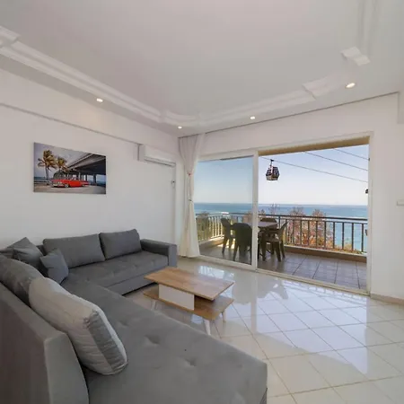 Lovely Flat With Sea And Nature View In Alanya